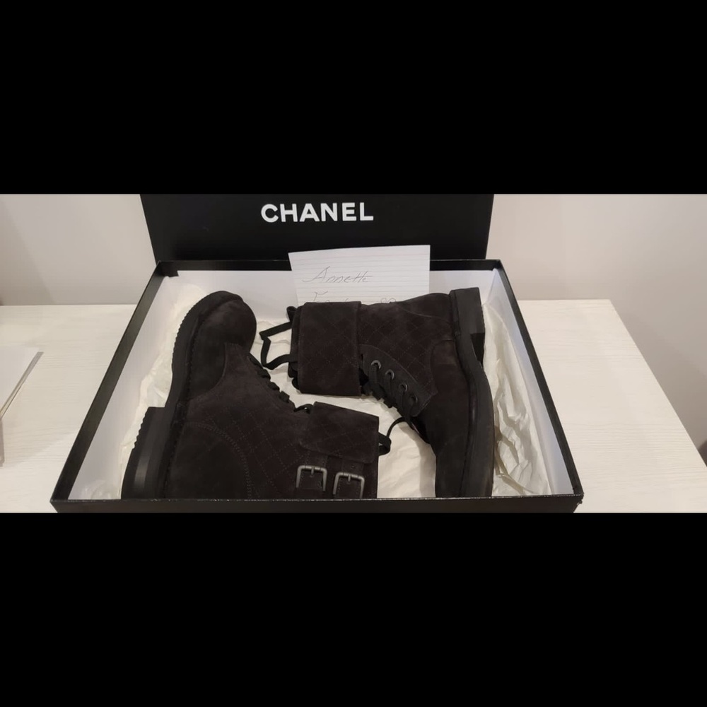 Chanel Combat Boots - Picture 6 of 7
